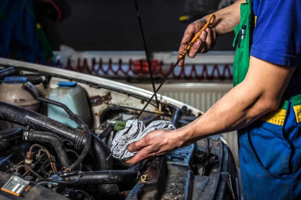 changement d'huile moteur